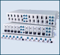 3 RU, 18 slot, rackmountable plug-in Card chassis Universal Fiber Optic Card Cage System
